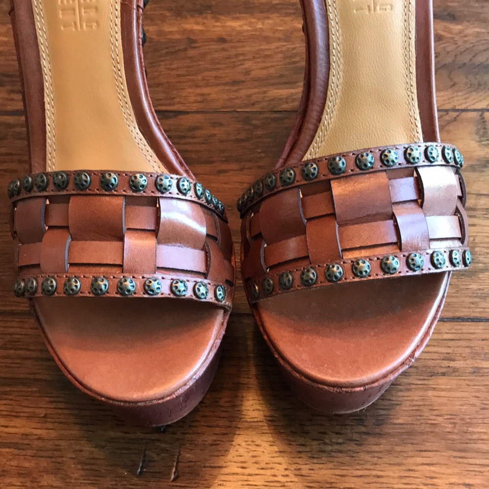 Eric Rutberg Transparent Leather Platform - Picture 3 of 5